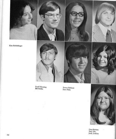 Mark Aschenbrenner's album, The Year Book Photo's 1973