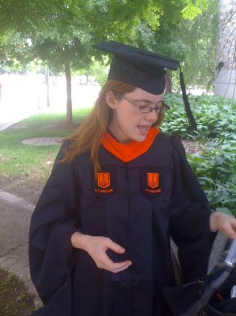 Graduation from Masters degree. VA TEch