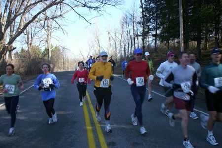 Mendon Ponds Park Winter 10K run