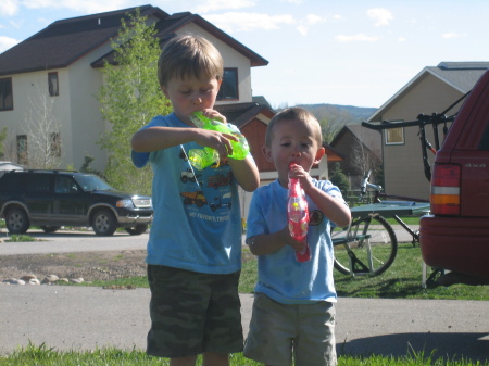 Joey and his best friend Sawyer