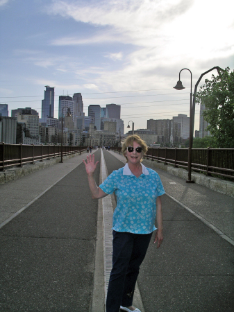 Me on Stone Arch Bridge