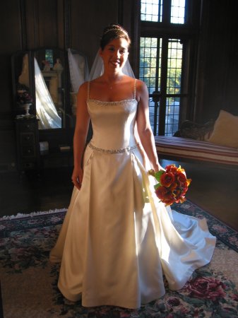 Daughter Kimberly on her wedding day