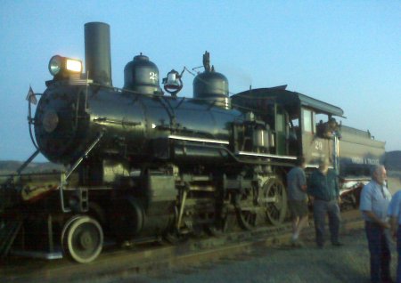 Inaugural ride, Virginia & Truckee Railroad>