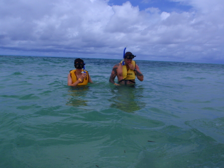 snorkeling in Punta Sur