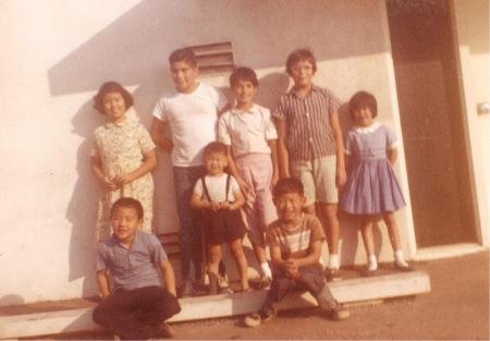 The Cobos and Shimasaki kids; summer of ' 62