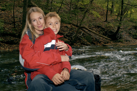 Janice and our son Elden