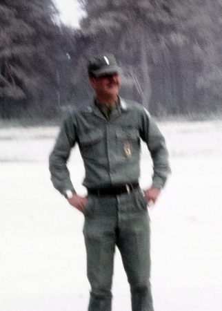 Stephen in the Army 1969