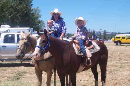 Me and My Boys on the Horses