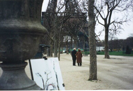 Painting La Tour Eiffel