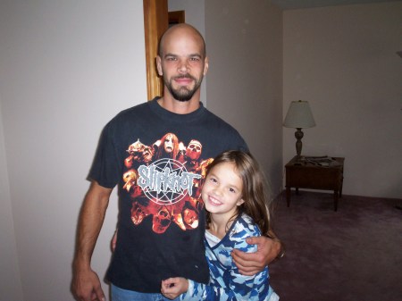 My oldest son David and my granddaughter, Lexi