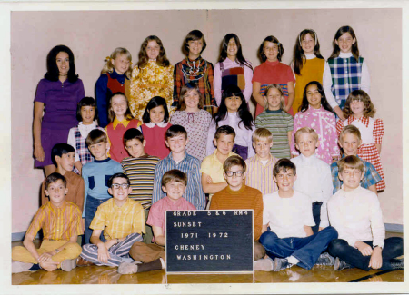 Mrs. Duty's 5/6th Grade Class 1971-1972