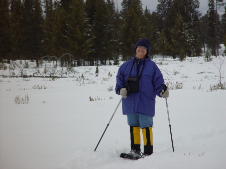 Snowshoeing in Yellowstone NP 2003