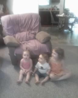 all three of the grand kids