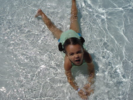 Haylie at a swim park summer 08'