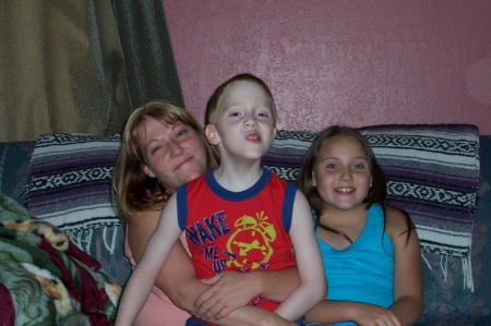 Me and the kids 3 years ago