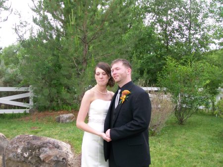 My son Andy and his bride 12 June 2010