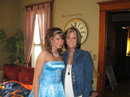 prom day, mckenzie and annette