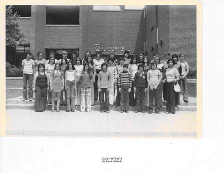 Class of 1973-1974 - Ms. Perez