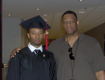 me and my son Chris at WKU graduation May 2010