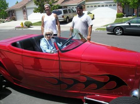 My Mom, Brother-in-Law Rich (on left) & friend