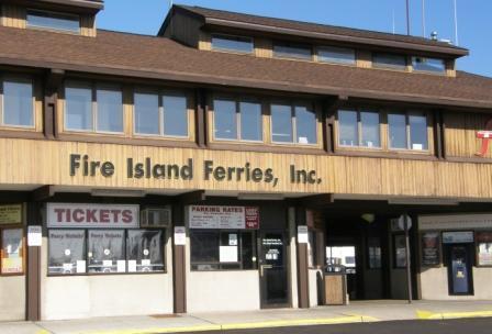 Getting on the Ferry to Fire Island