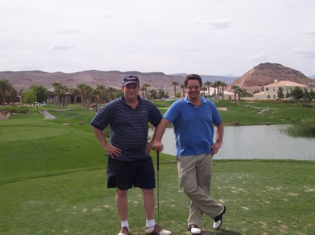 Golf in Vegas with Mike G.