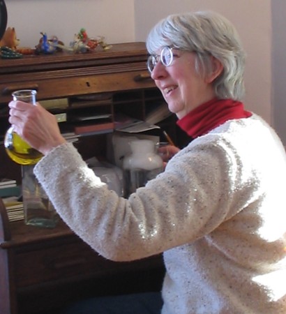 my grandfather's desk and a potion