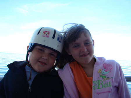 Alex & Jen on the Hyannis Whale Watch Boat!