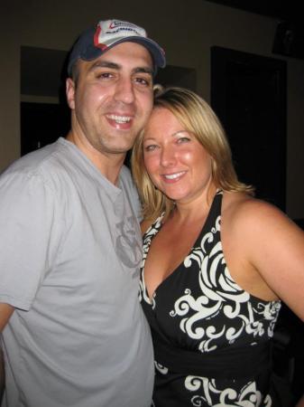 Me and Hubby, Jack's Bar 9/2008