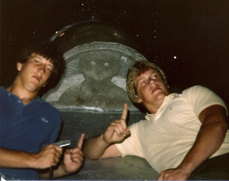 Ronnie and Glenn in Daytona