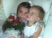my 2 oldest granddaughters, maggie and kendall