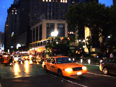 Broadway and Fifth Avenue