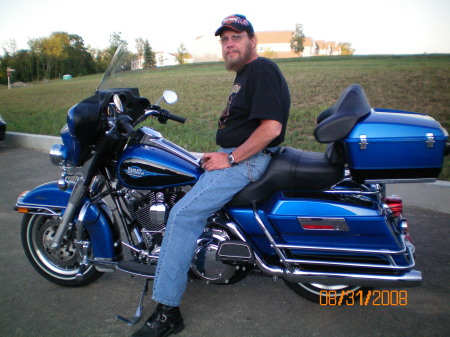 ME ON MY NEW HARLEY