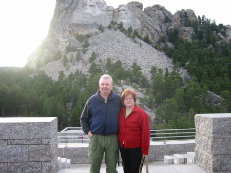 Bill & Christina at Mt. Rushmore