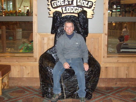 Me at the Great Wolf Lodge in Washinton state