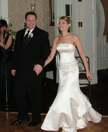 Jeff and I on our wedding day.