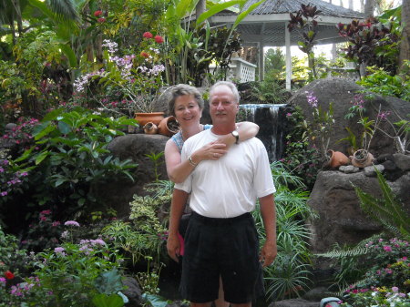 Larry and me in Maui, HI 6/08