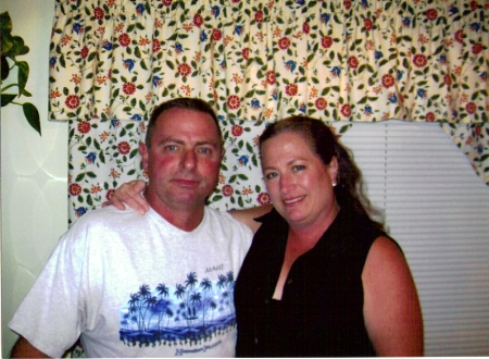 My husband and me, home-2008.