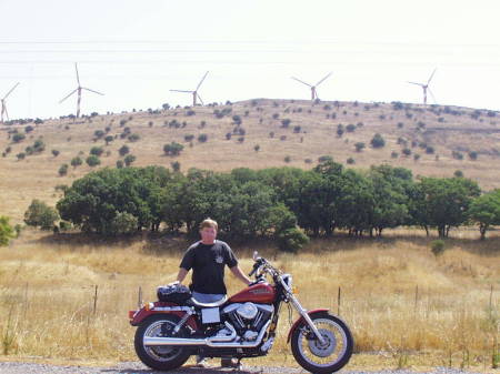 Wind Turbines Golan Heights Israel