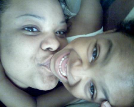 My daughter Victoria and her son Tyree