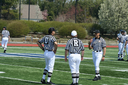 Officiating Div I college football