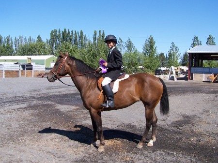 Zachary at show