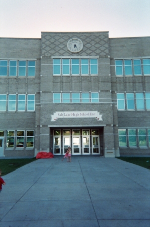 East high school in SLC