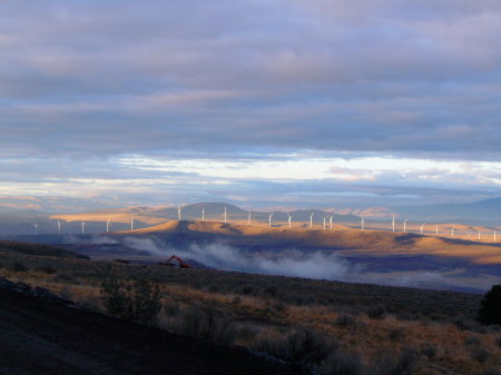 Elkhorn Valley Wind Farm in Oregon
