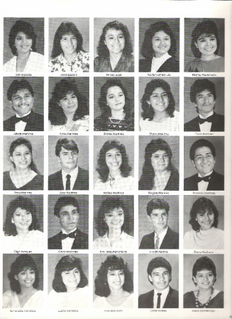 Lupita Rivera's album, 1987 Yearbook