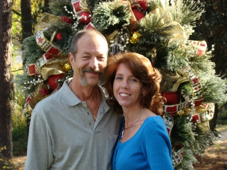 My husband Terry & me