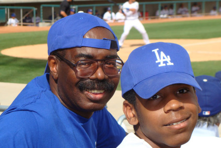 Me & Son At Dodgers Spring Training