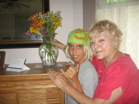 Cole and Grandma Ava