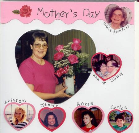 Title page in my Mother'sDay Album
