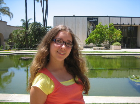 Audrey at Balboa Park, California 2008